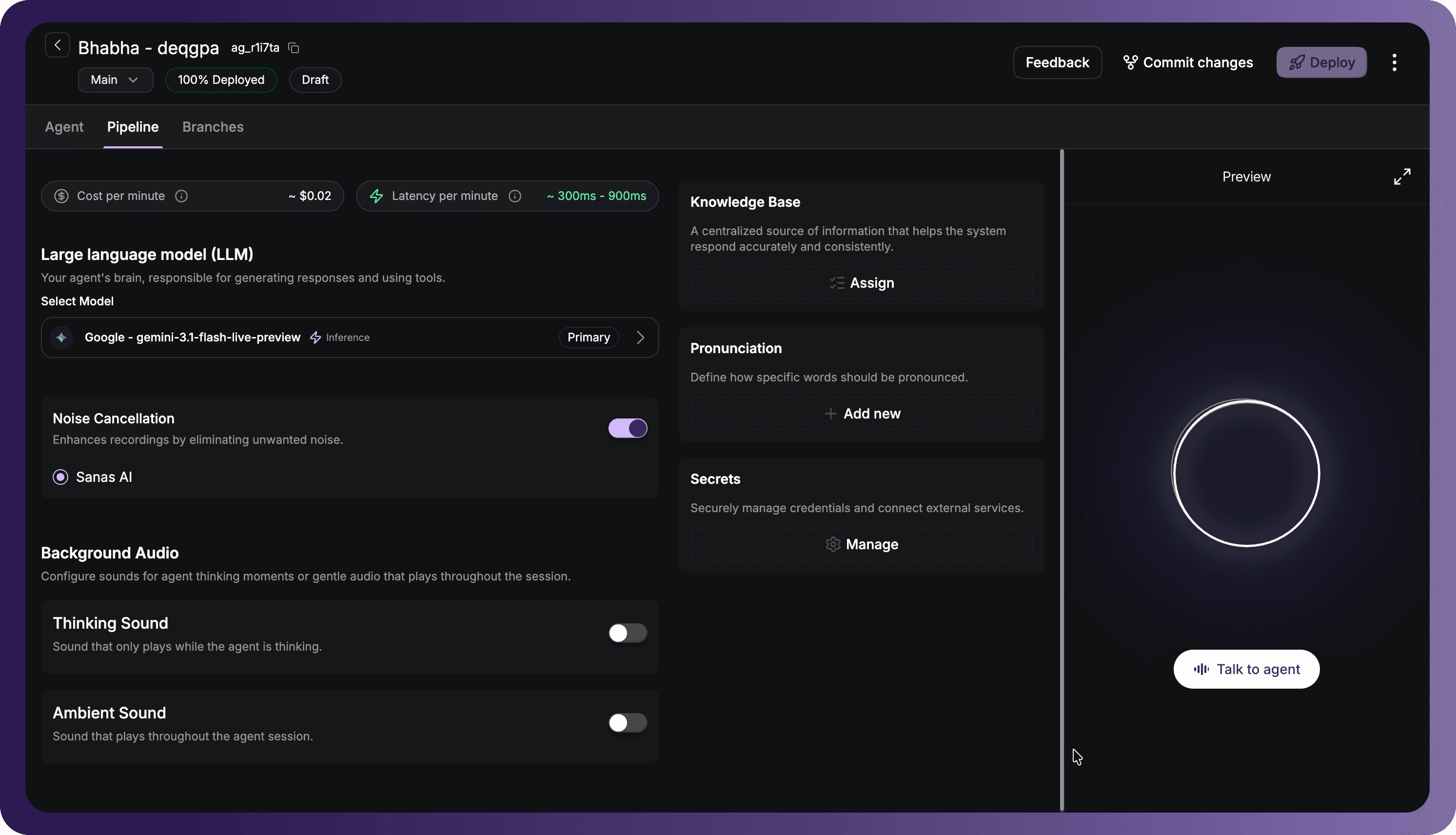 Realtime Pipeline