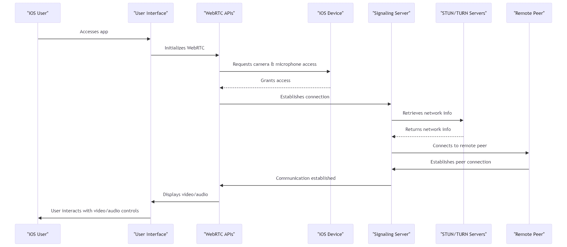 WebRTC iOS