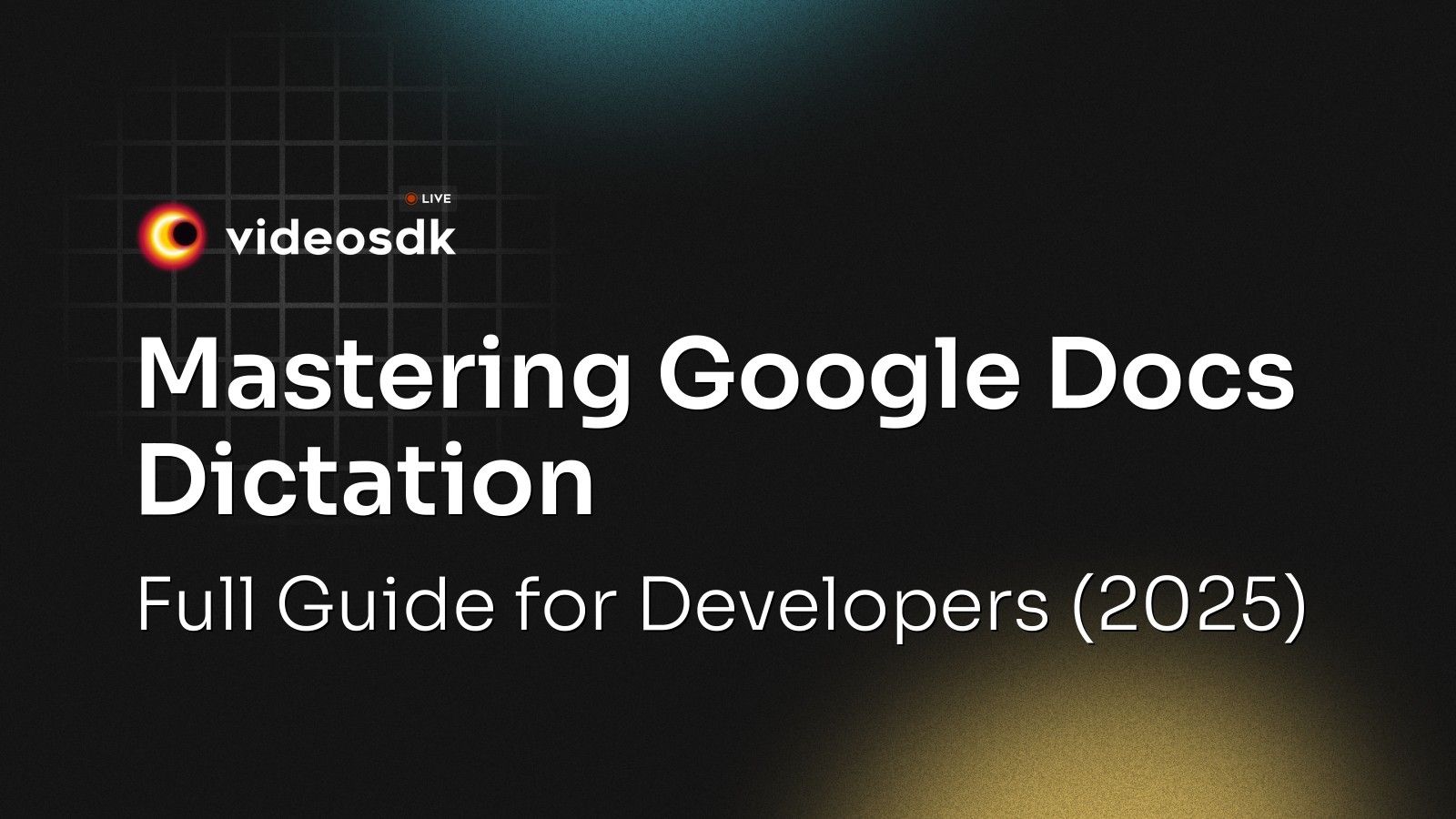 Mastering Google Docs Dictation: Full Guide for Developers (2025 ...
