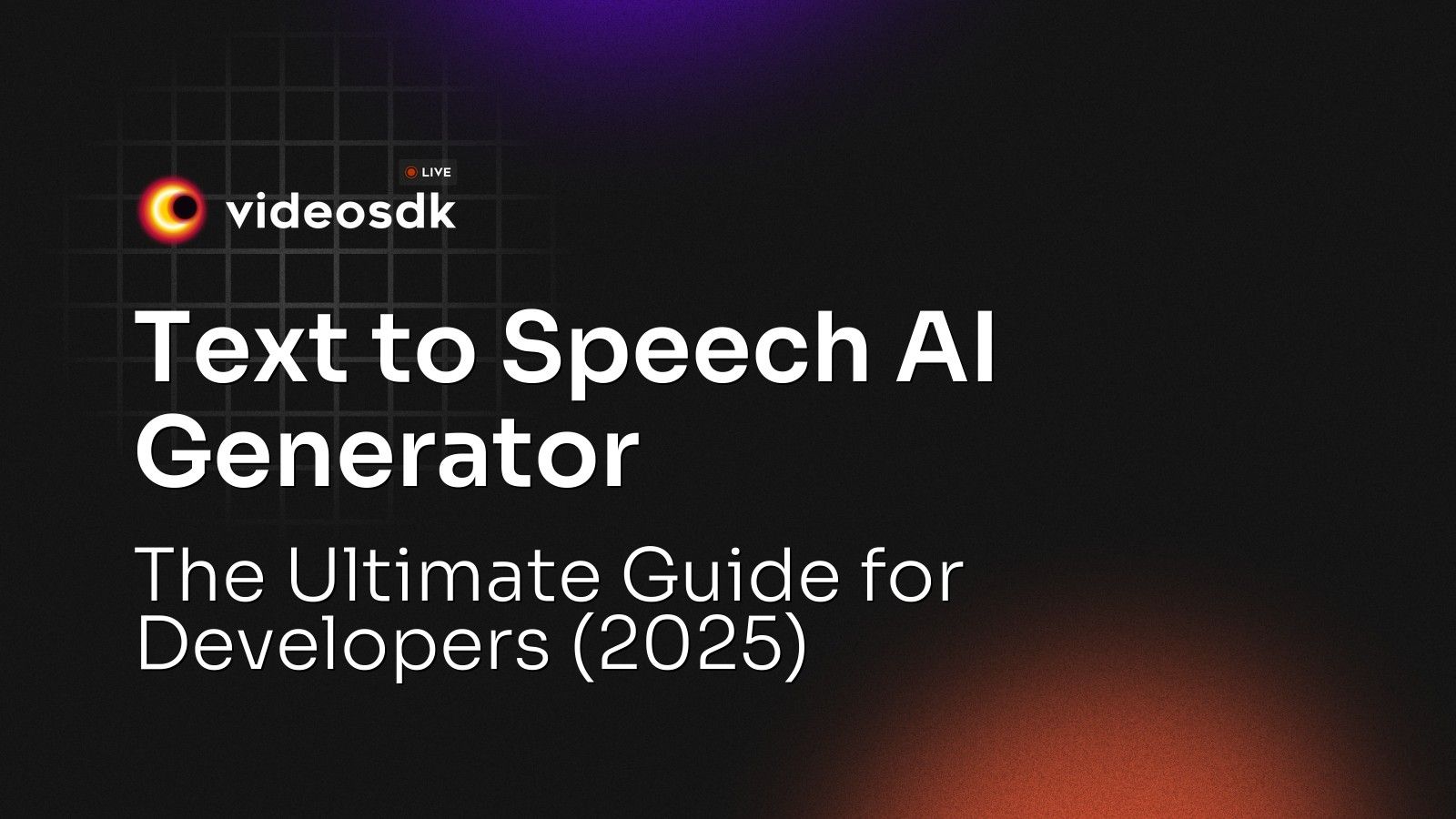 Text to Speech AI Generator: The Ultimate Guide for Developers (2025 ...